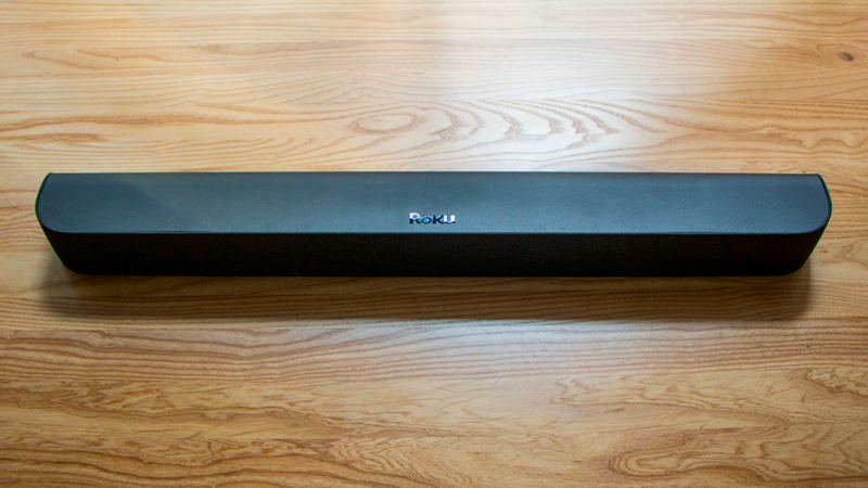 The new Roku Soundbar with no buttons